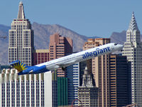N877GA @ KLAS - Allegiant Air / 1994 McDonnell Douglas DC-9-83 (MD-83) - by Brad Campbell