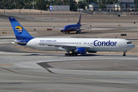 D-ABUB @ KLAS - Condor - Thomas Cook / 2004 Boeing 767-330 (ER) - by Brad Campbell