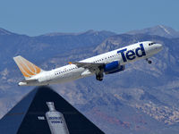 N464UA @ KLAS - Ted Airlines / 2000 Airbus Industrie A320-232 - by Brad Campbell