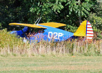 N1502P @ NY94 - This 1954-vintage Tri-Pacer was trying to hide among the tall grass on the opposite side of the airstrip. - by Daniel L. Berek