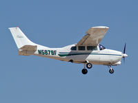 N5878F @ KVGT - Partnership - Reno, Nevada / 1967 Cessna 210G - Centurion - by Brad Campbell