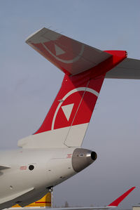 C-FQYX @ VIE - Northwest Airlink Canadair Regionaljet 900