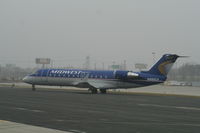 N495CA @ KMKE - CL-600-2B19 - by Mark Pasqualino