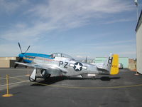 N7551T @ MCE - P-51 Hell-er Bust at Merced Antique Fly-in 2006