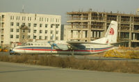 B-2703 @ ZBYN - Y-7 (Believed to be China version of AN-26) on ramp at ZBYN/TYN - by John J. Boling