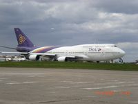 HS-TGJ @ EGLL - B744 Thai Air - by Syed Rasheed