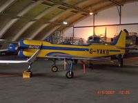 G-YAKB @ EGBP - Parked in the Delta Jets Hanger - by Syed Rasheed