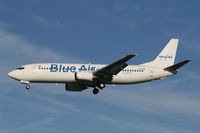 YR-BAD @ EBBR - arrival of flight JOR123 to rwy 25L