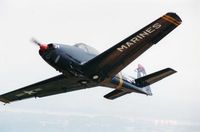 N134WB - Formation flying.  Warbird wannabe - by Gerald Feather