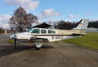 D-IHCC @ QFB - Beech B55 Baron - by J. Thoma