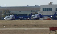 N549AM @ GPM - At American Eurocopter - Grand Prairie - by Zane Adams