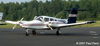 N3005D @ ASJ - Better view of the Seminole on the ramp