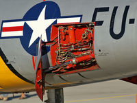 N186AM @ KLSV - Air Museum Planes of Fame - Chino, California / North American F-86F Sabre - by Brad Campbell