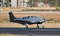 N27FB @ PDK - Landing Runway 20R - by Michael Martin