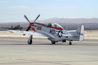 N151DM @ KLSV - Privately Owned - San Jose, California / 1944 North American P-51D (F-51D) Mustang - 'Ridge Runner' - by Brad Campbell