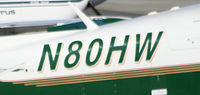 N80HW @ PDK - Tail Numbers - by Michael Martin
