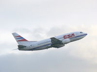OK-XGC @ EGCC - Taking off at Manchester. - by David W