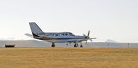 N425TC @ KAPA - Taxi into position 17L - by John Little
