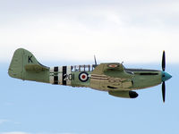 N518WB @ KLSV - Edward G. Kurdziel - Del Mar, California / 1950 Aviation Ltd. AS-6 - Fairey Firefly - by Brad Campbell