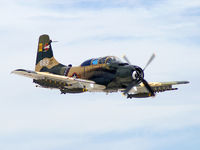 N39147 @ KLSV - Privately Owned - Sugar City, Idaho / Douglas AD-5(A-1E) - Skyraider - by Brad Campbell