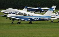 G-BZDA @ EGLM - Pa-28-161 at White Walthamm - by Terry Fletcher