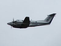 G-CEGP @ EGKB - CEGA's Beech 200 climbs out of Biggin Hill on a very murky afternoon - by Terry Fletcher