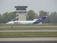 N272FE @ DFW - Sad end for a 727 - at DFW Public Safety Department training aid at DFW airport