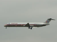N426AA @ DFW - Rainy day at DFW - Landing 18R