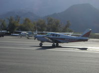 N8333P @ SZP - 1963 Piper PA-24-250 COMANCHE, Lycoming IO-540-C 250 Hp, taxi after landing Rwy 04 - by Doug Robertson