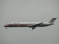 N248AA @ DFW - Rainy day at DFW - Landing 18R