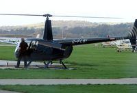 G-FLBI @ EGKA - Robinson R44 II at Shoreham Airport - by Terry Fletcher