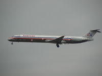 N466AA @ DFW - Rainy day at DFW - Landing 18R