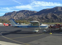 N7399Q @ SZP - 1972 Cessna 182P SKYLANE, Continental O-470-S 230 Hp, refueling - by Doug Robertson