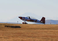 N134DC @ KAPA - End of a good day. Pikes Peak in the distance.