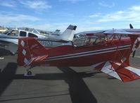 N110BK @ SZP - 2007 Aviat PITTS S-2C, Lycoming AEIO-540-D4AS 260 Hp, early am arrival - by Doug Robertson