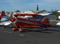 N110BK @ SZP - 2007 Aviat PITTS S-2C, Lycoming AEIO-540-D4AS 260 Hp, early am arrival - by Doug Robertson