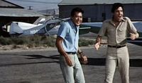 N98915 - Plane is in Hawaii..on set of Elvis film (Paradise Hawaiian Style) - by W. Wallace Kelley