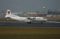 LZ-VEA @ EBBR - taxiing to take off on rwy 25R