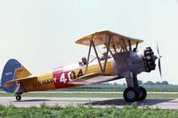 N9914H @ C73 - N2S-3 07150 at the Dixon, IL airshow - by Glenn E. Chatfield