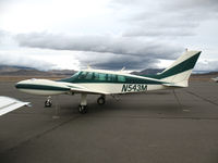N543M @ 4SD - 1961 Cessna 320 (no props) @ Reno-Stead - by Steve Nation