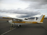 N6950E @ 4SD - 1959 straight-tail Cessna 175A @ Reno-Stead - by Steve Nation