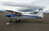 N8297B @ 4SD - 1957 straight-tail Cessna 172 @ Reno-Stead - by Steve Nation