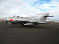 N9143Z @ 4SD - Easy Jet 1959 LIM-5 (MIG-19) #19 @ Reno-Stead - by Steve Nation