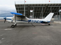 N9124U @ 4SD - 1976 tail-dragger Cessna 150M with cover @ Reno-Stead - by Steve Nation