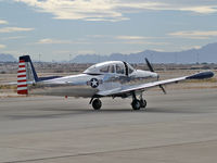 N8689H @ KLSV - Privately Owned - Las Vegas, Nevada / 1947 North American - Navion - by Brad Campbell