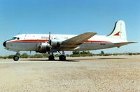 N44911 @ 34AZ - Bierget Aviation C54B  in pretty good external condition despite long term desert storage - by Terry Fletcher