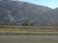 N1437T @ SZP - 1972 Piper PA-28-140 CRUISER, Lycoming O-320-E2A 150 Hp, takeoff Rwy 22 - by Doug Robertson