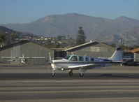 N422DB @ SZP - 1978 Beech A36 BONANZA, Continental IO-520 285 Hp, takeoff roll Rwy 22 - by Doug Robertson