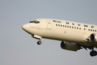 SX-BMC @ EBBR - City of Alexandropolis (flight OA145) is descending to rwy 25L - by Daniel Vanderauwera
