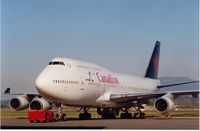 C-GMWW @ CYVR - C-GMWW the first Canadian Airlines B747 to be painted in Air Canada colours. - by metricbolt